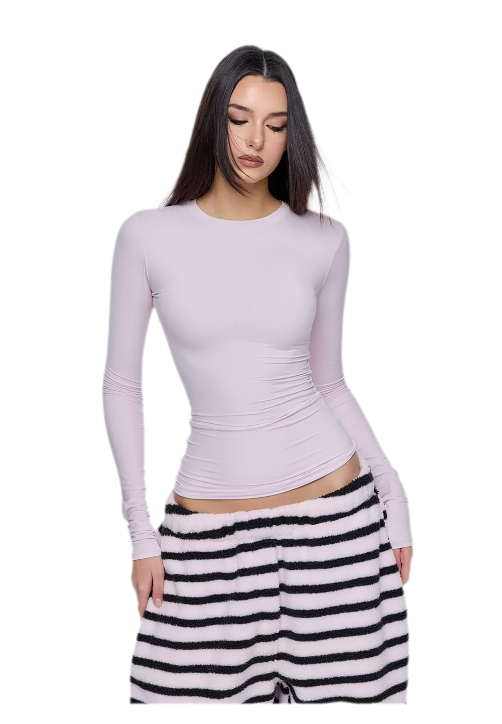 Slim Fit Long Sleeve Top