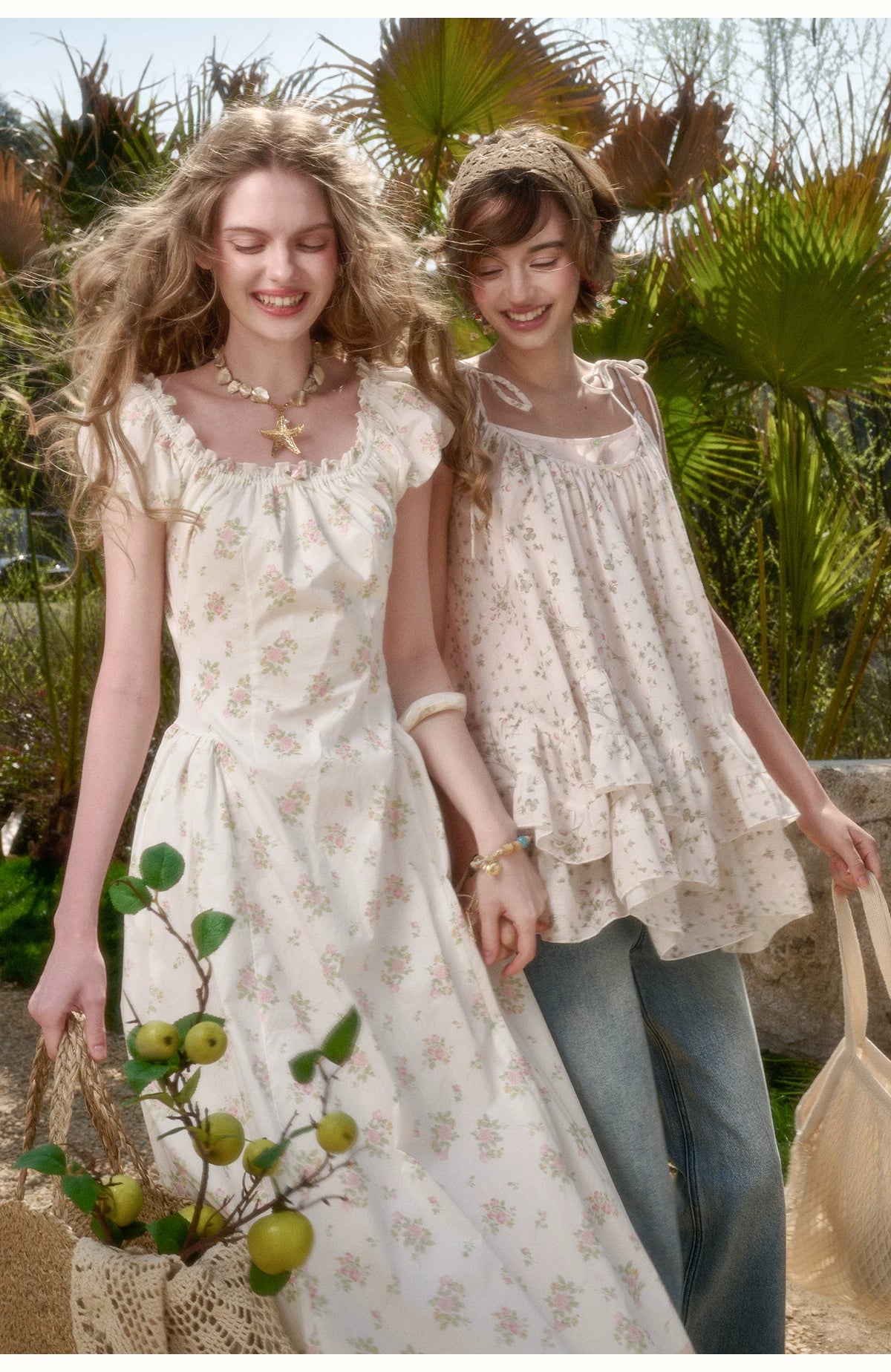 Cream Rose Holiday Rose Dress