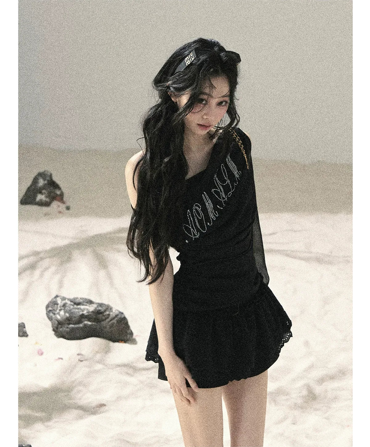 Starlight One-Shoulder Tee