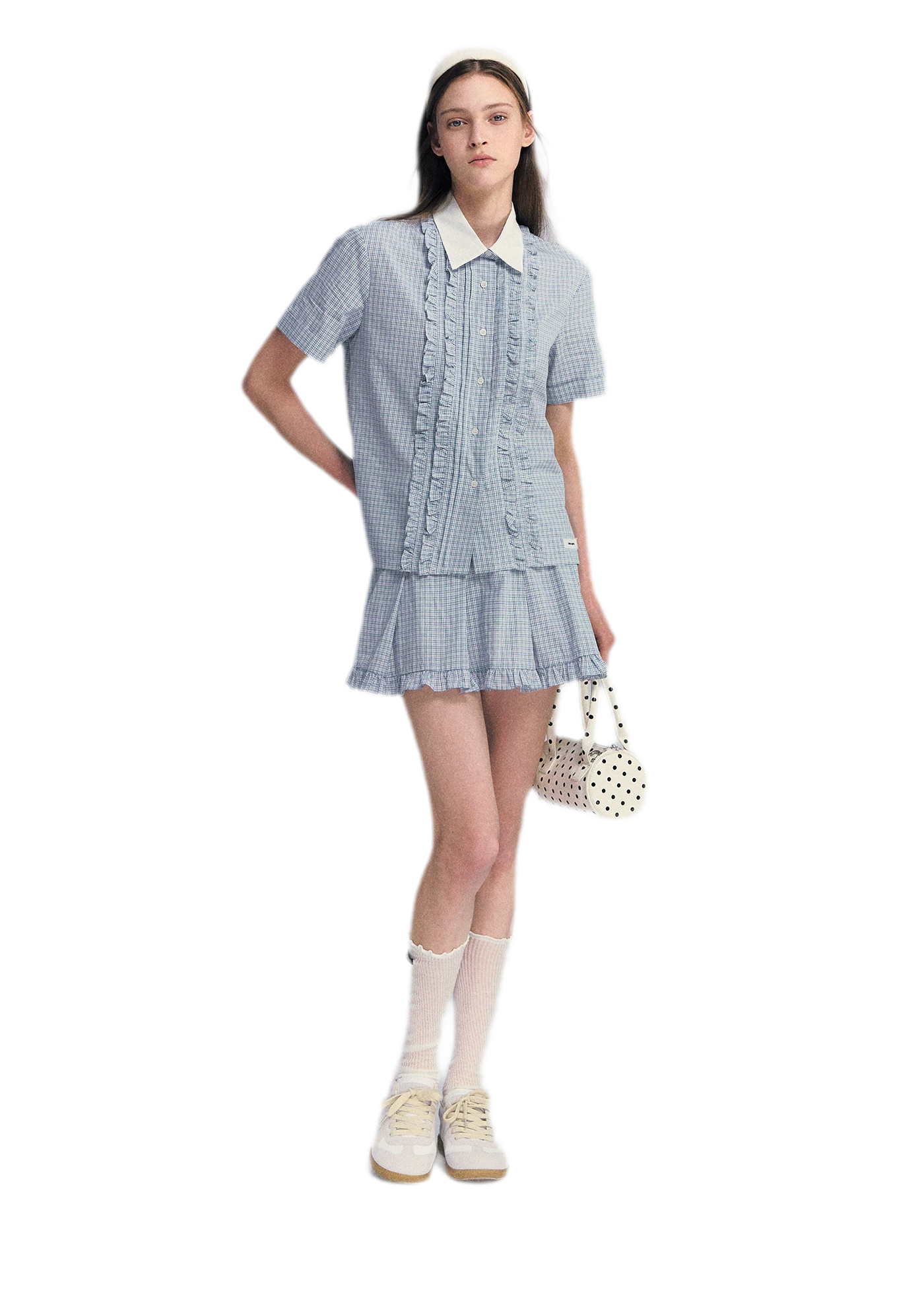 Blue Plaid Set