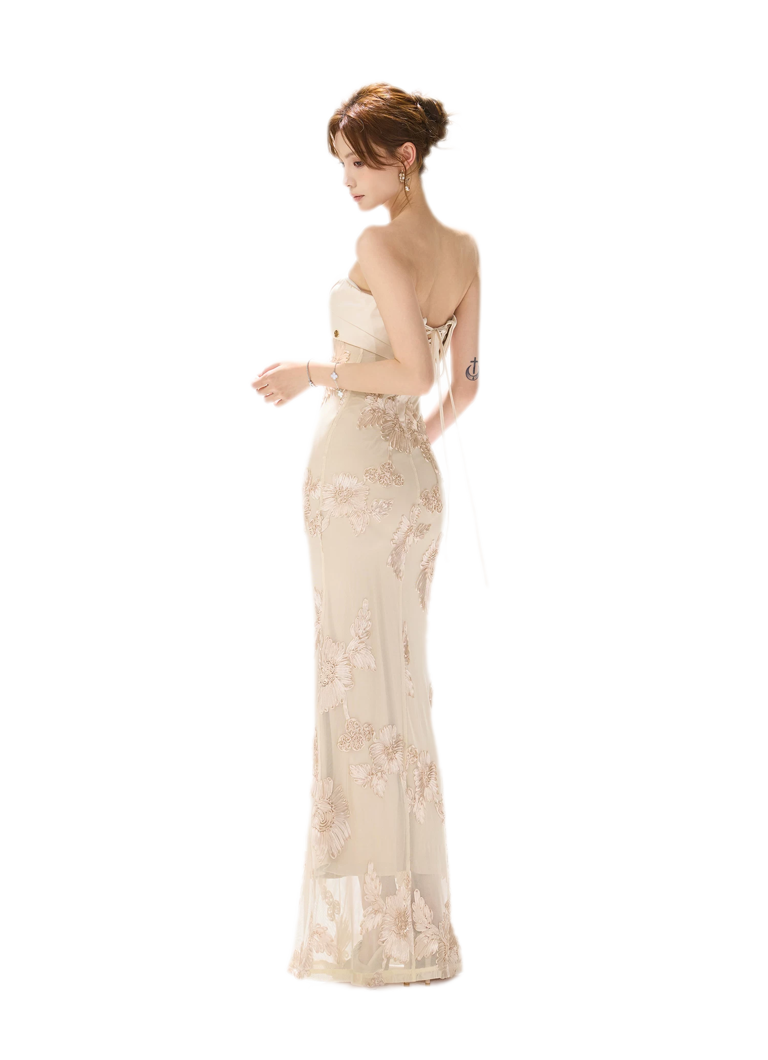 Gilded Night Mermaid Gown