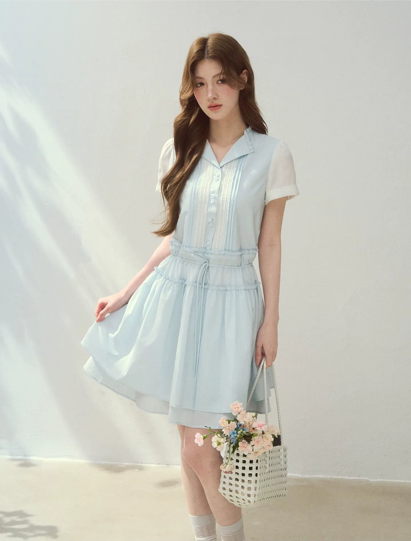 Sea Breeze Shirt Dress