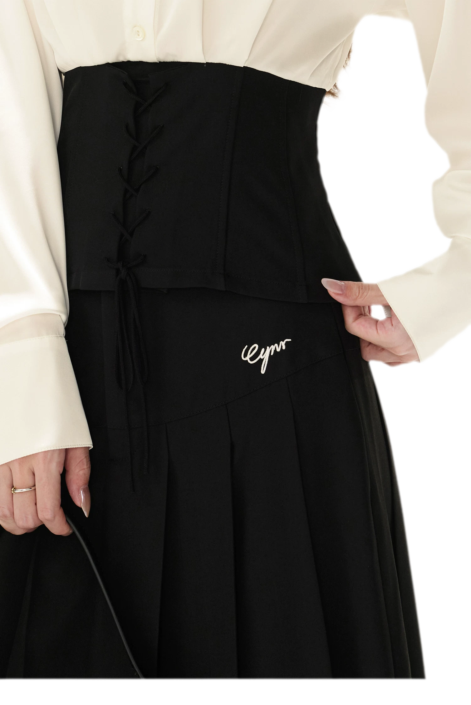 Anti-Wrinkle A-Line Skirt