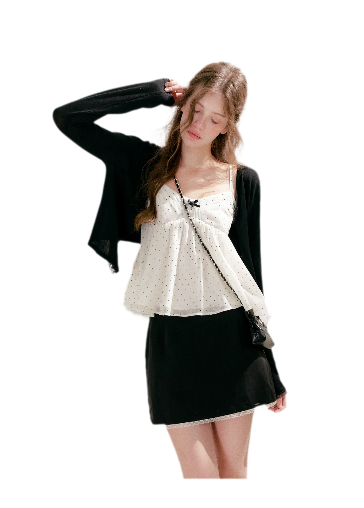 Lace Trim Cardigan