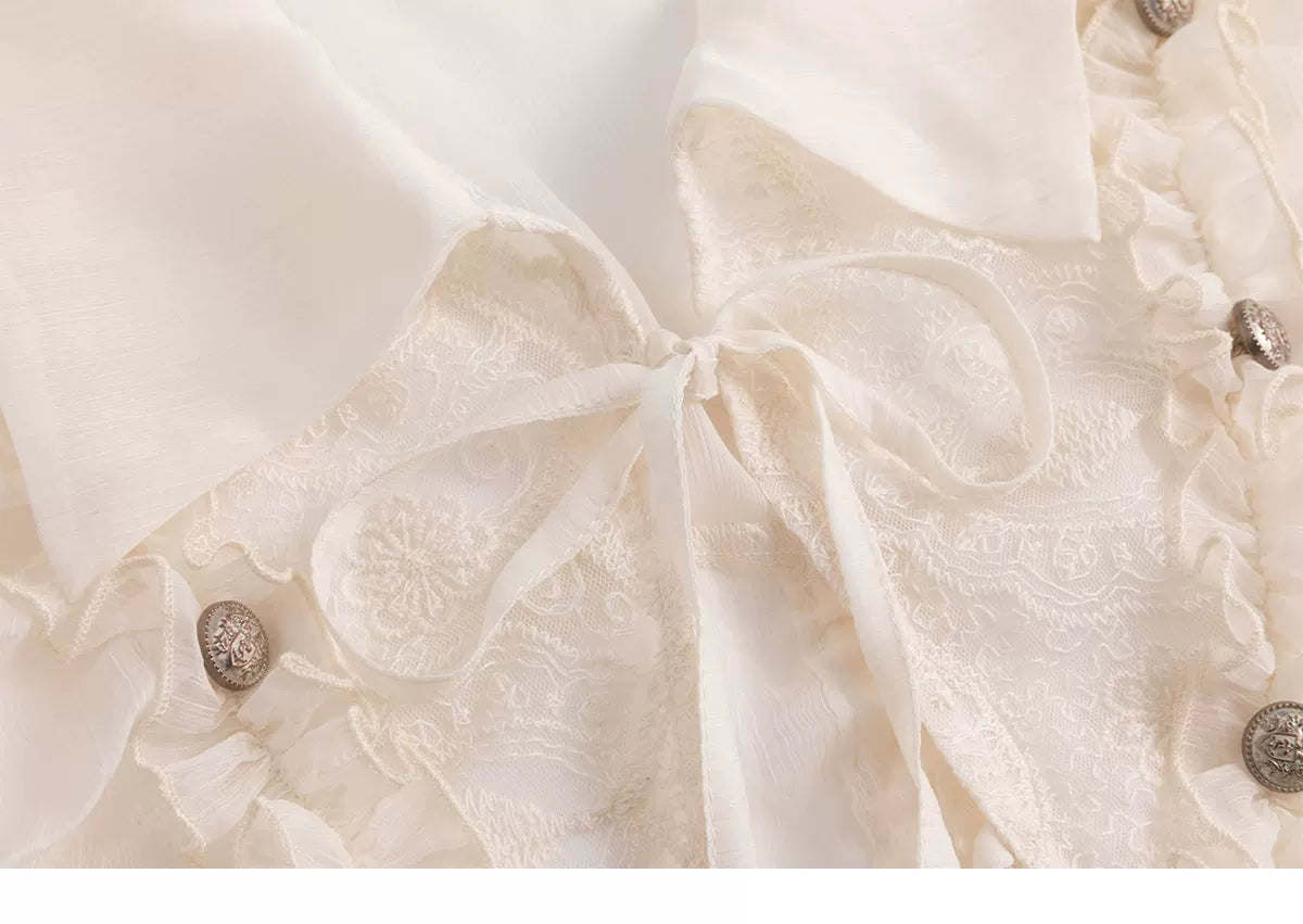 Palace Chiffon Lace Shirt