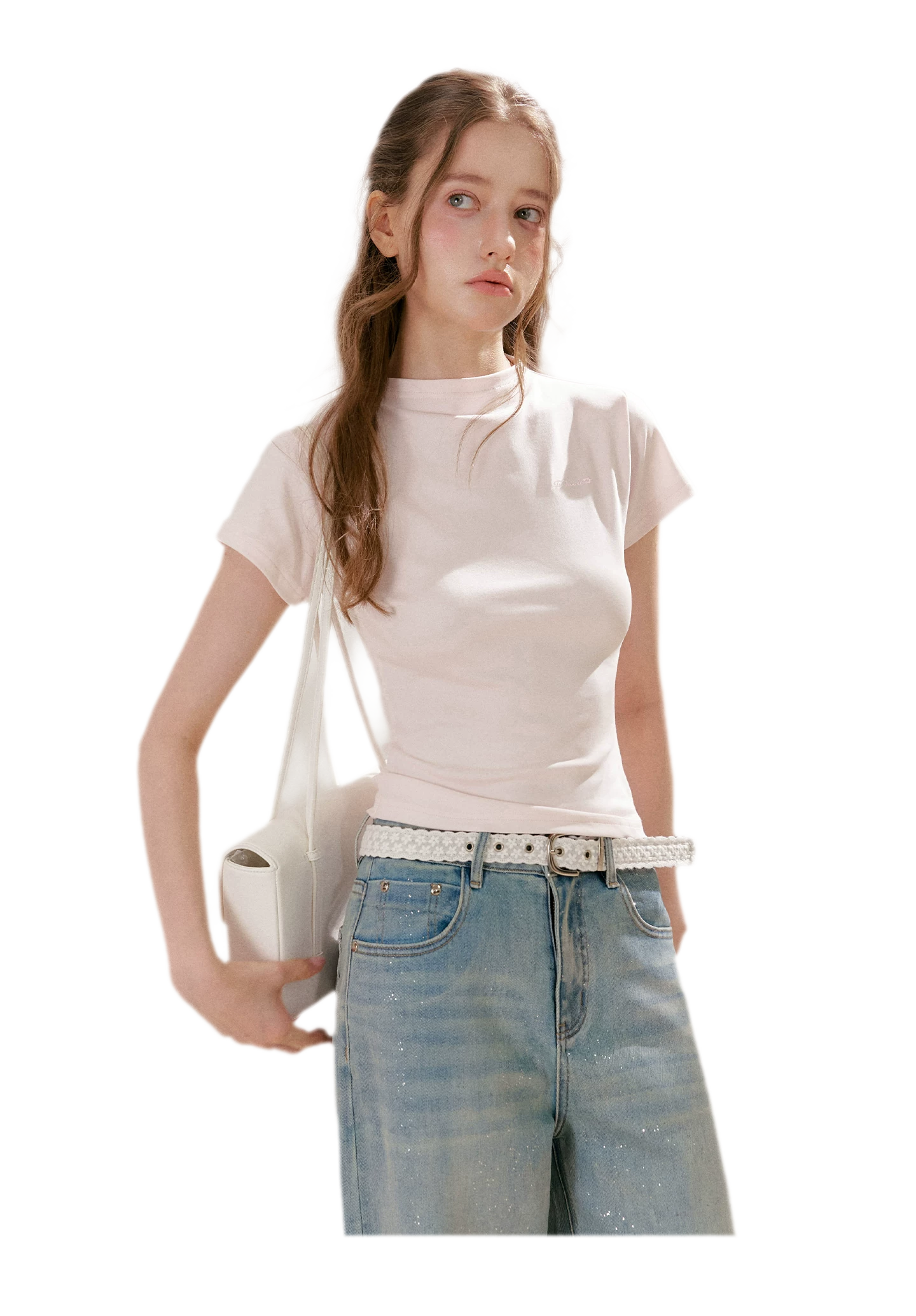 Sparkling Galaxy Wide-Leg Jeans
