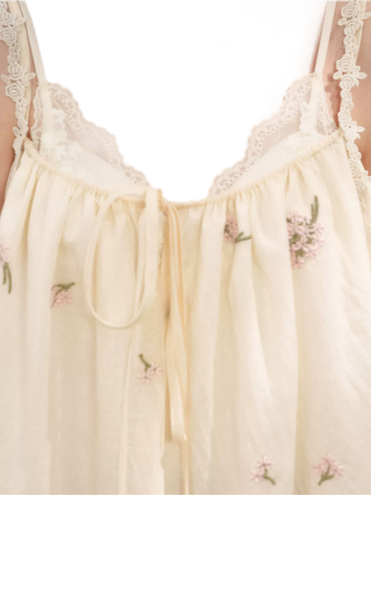 Lace Embroidered Camisole