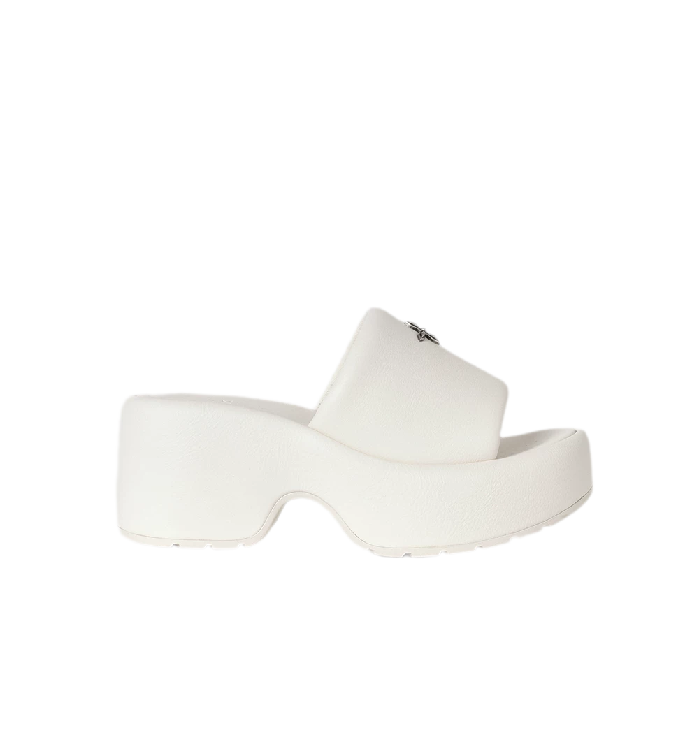 Leather High Heel Sandals