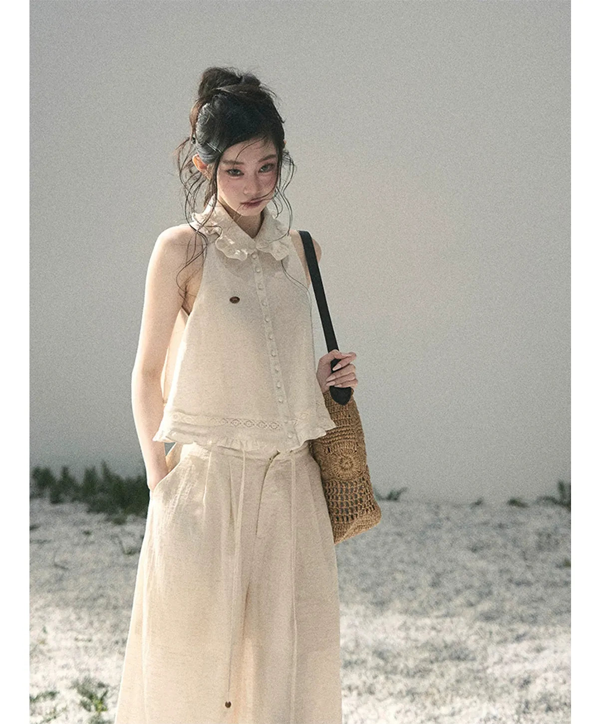 Soft Lace Two-Piece Set