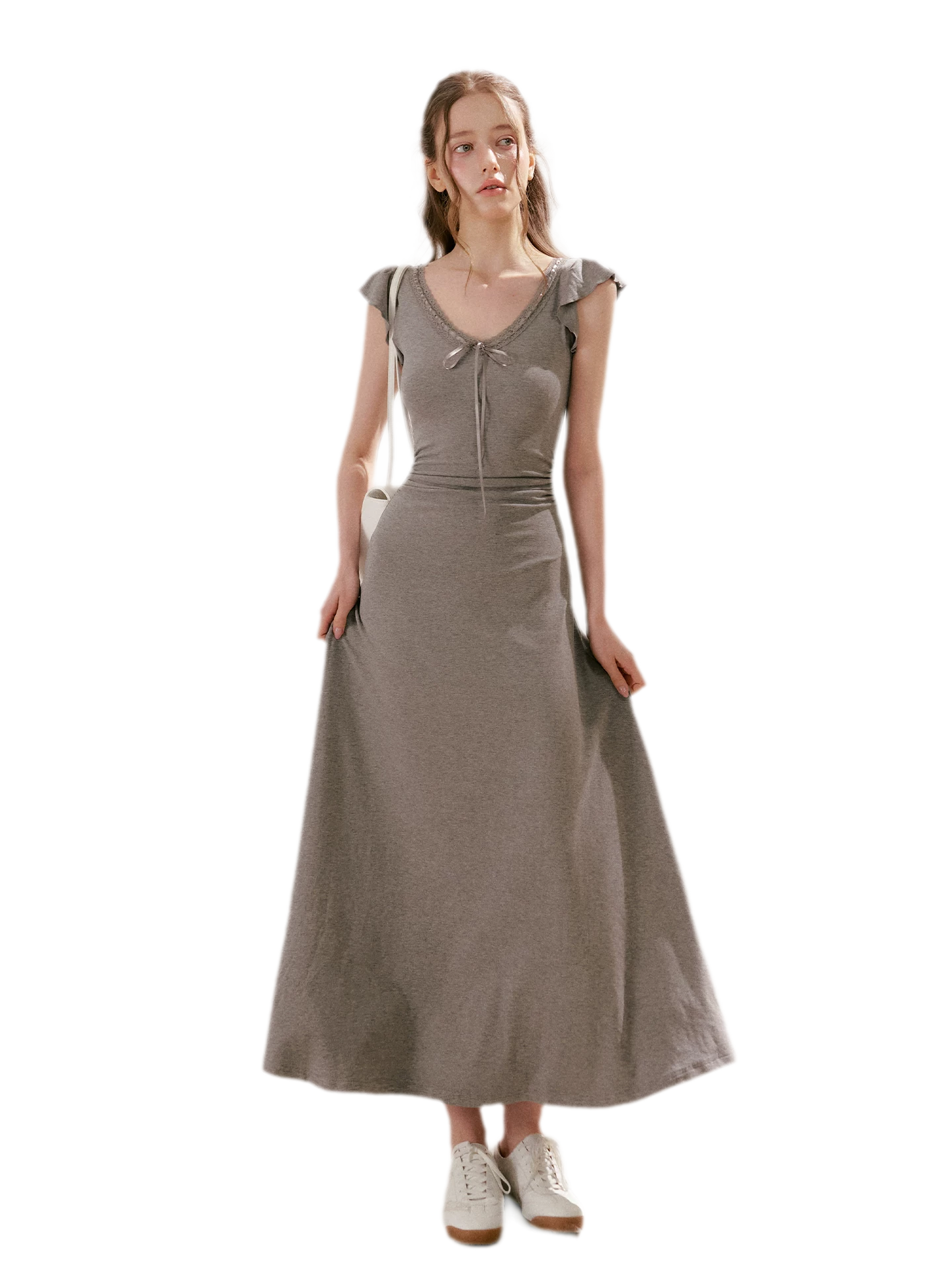 Ribbon A-Line Dress