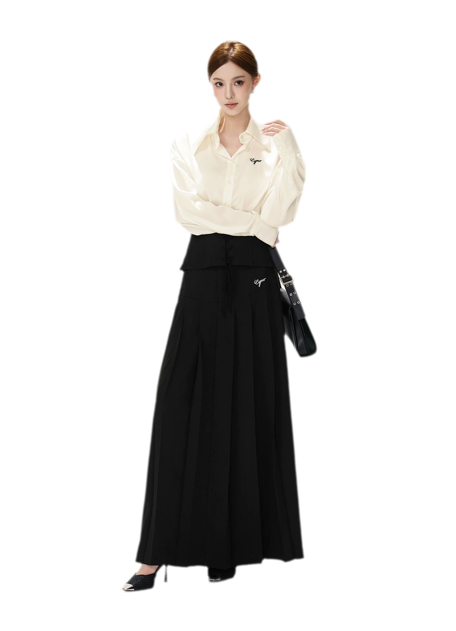 Anti-Wrinkle A-Line Skirt