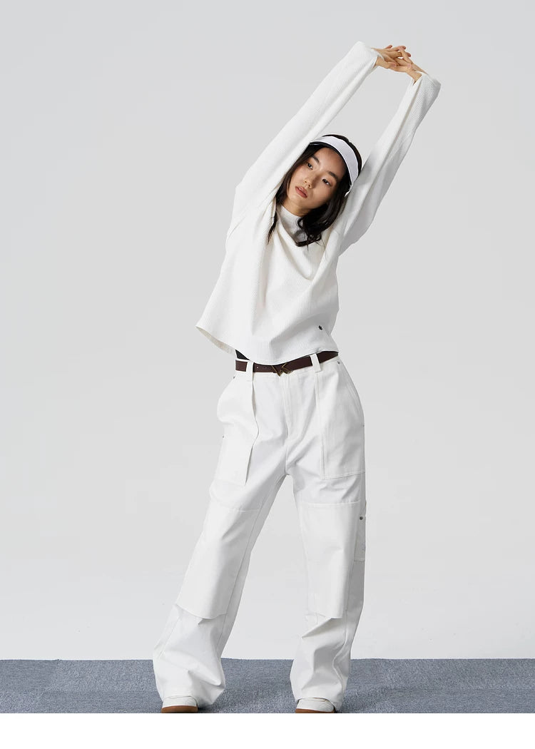 Sorona Waffle Long-Sleeve Top