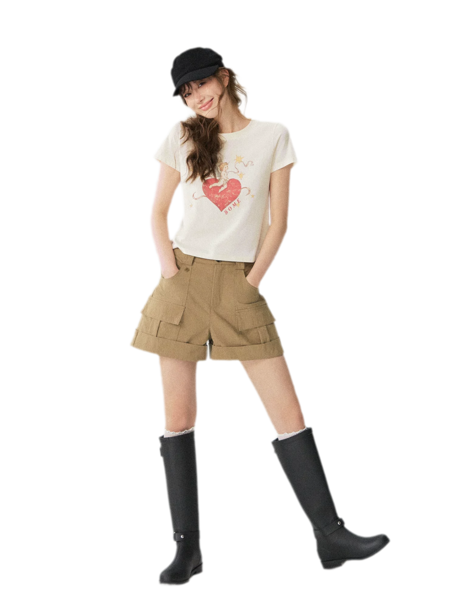 Cupid Heart Graphic Tee