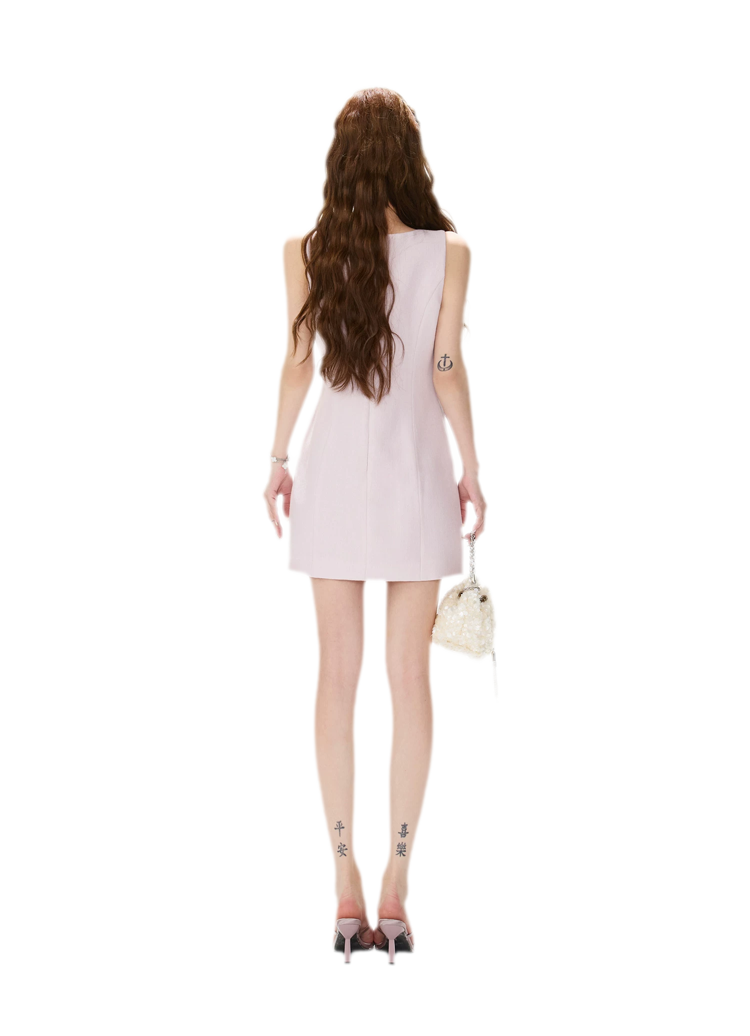 CYNR Taro Purple Pocket Dress – view 15