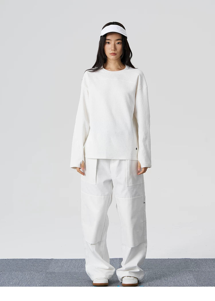 Sorona Waffle Long-Sleeve Top
