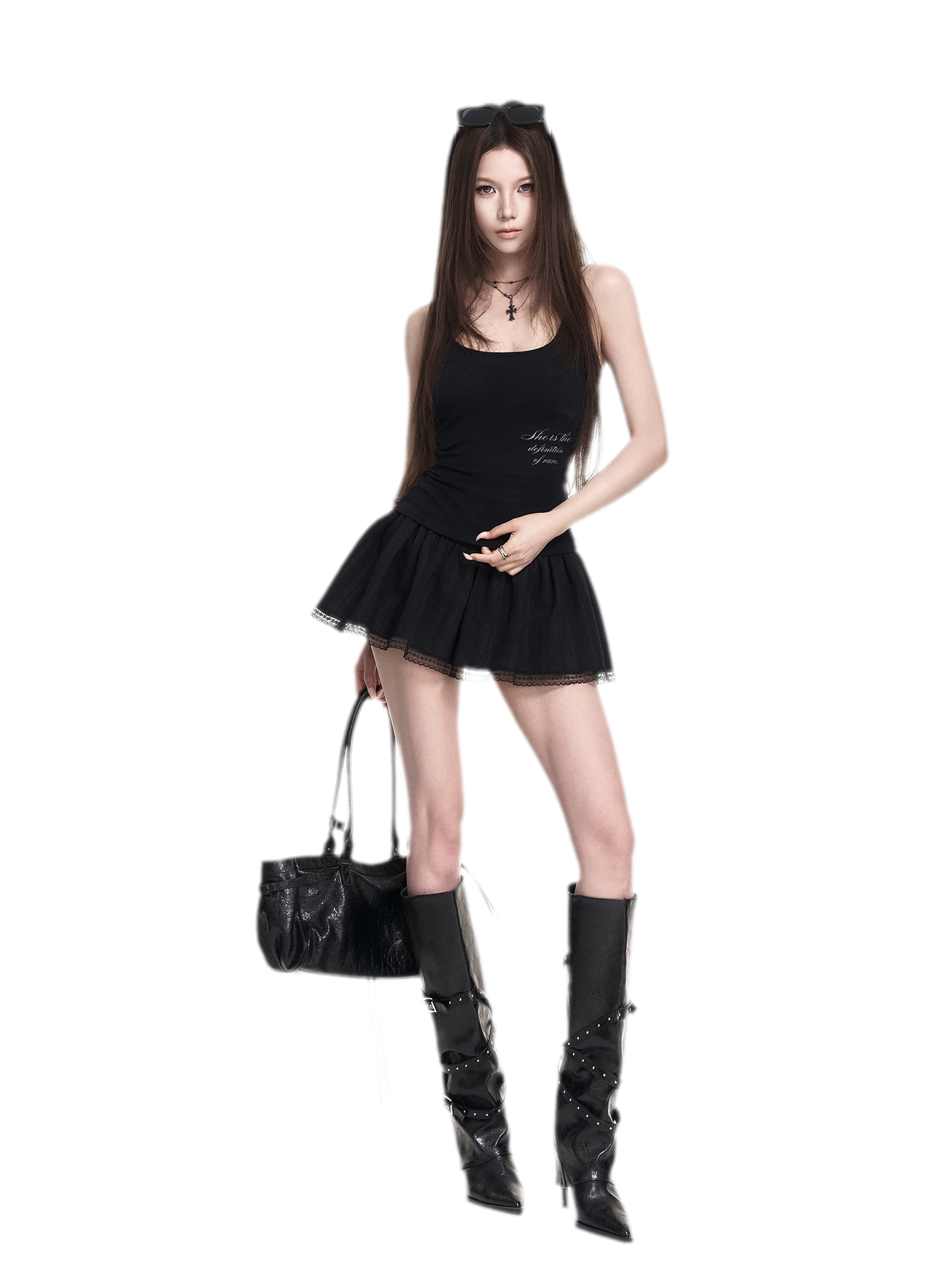 Millennium Graphic Halter Camisole