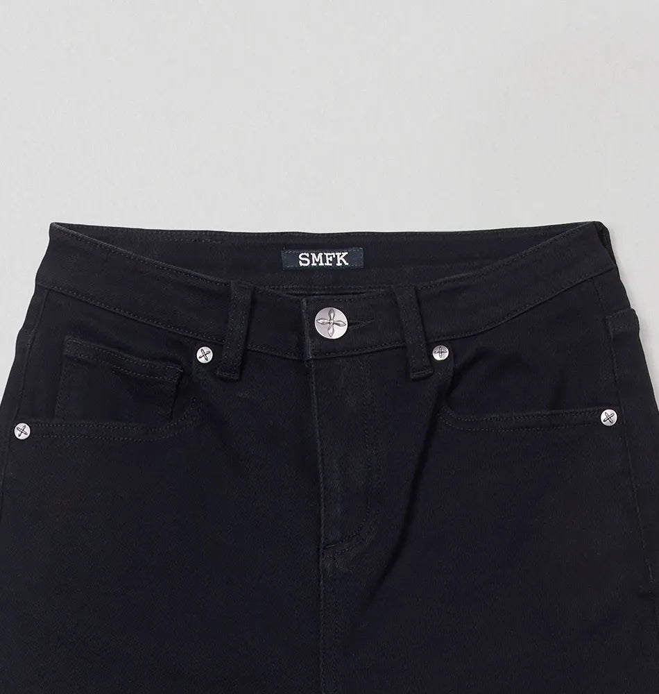 Classic Cross Hurricane Flare Denim Pants