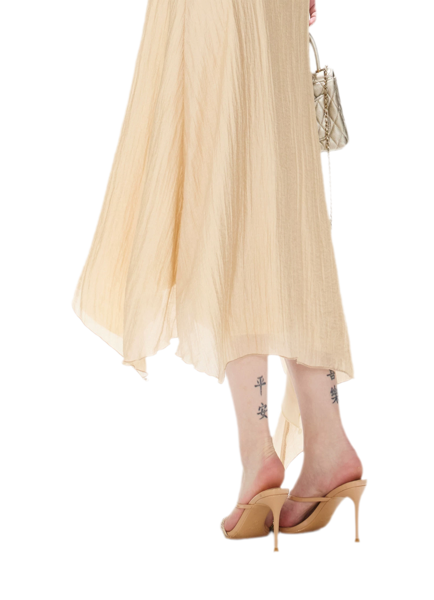 CYNR Beaded Halter Pleated Set – view 15