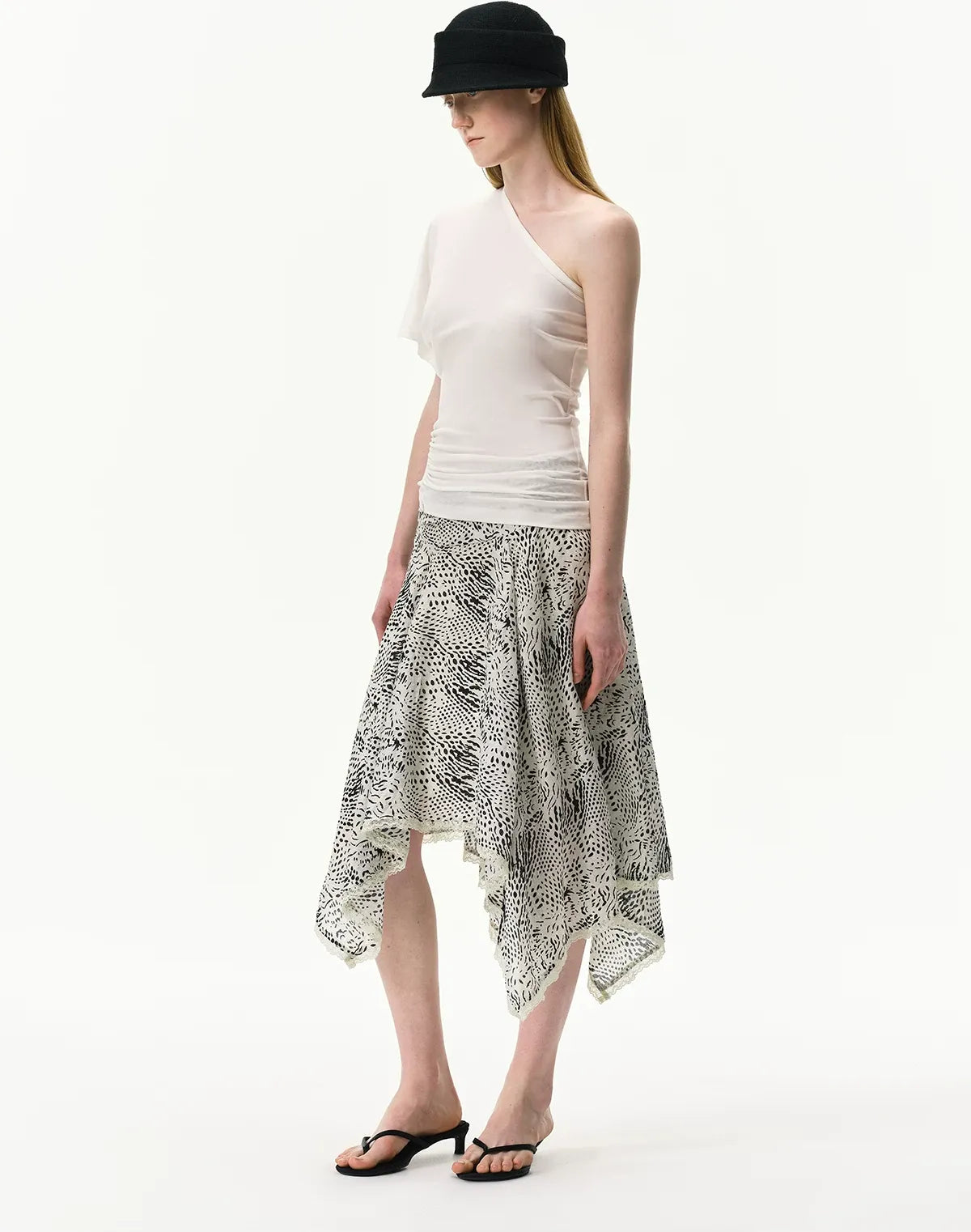 Zebra Lace Skirt