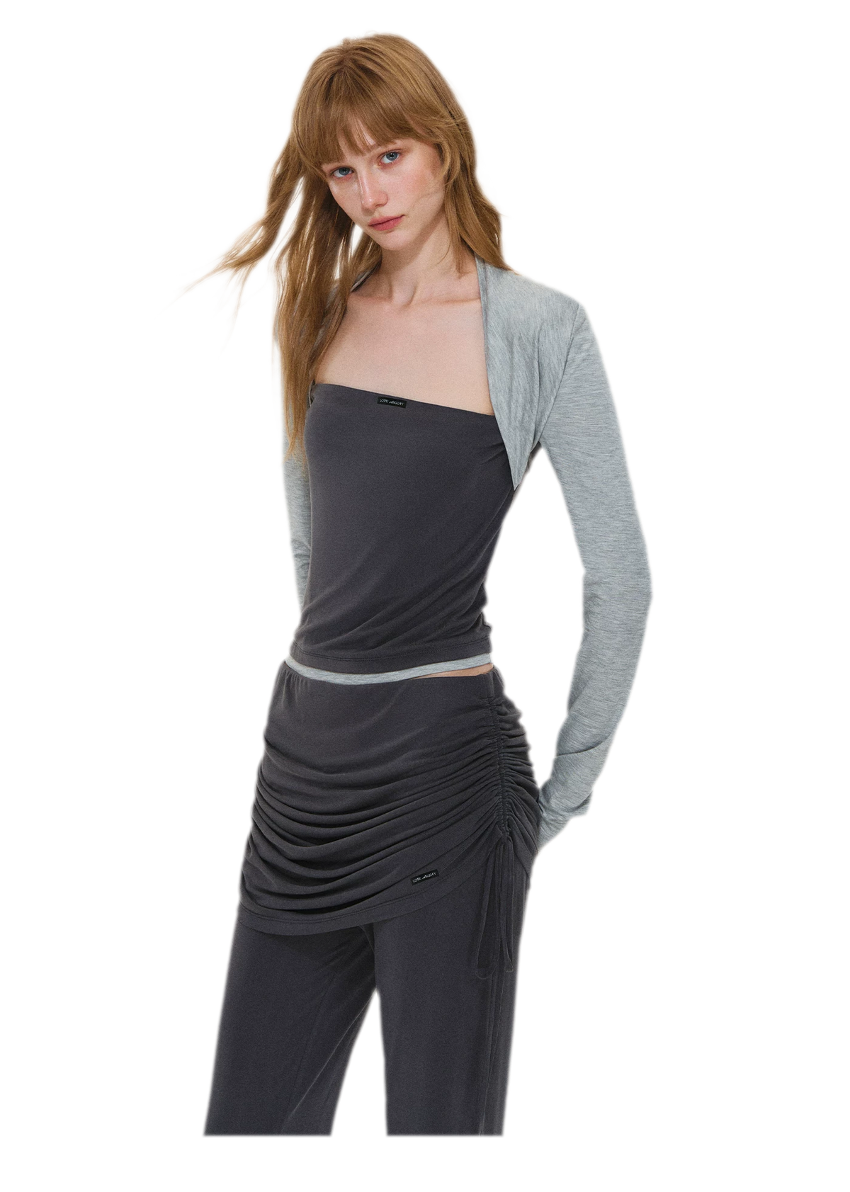 Stretch-Kontrast-Lagenhosen-Set