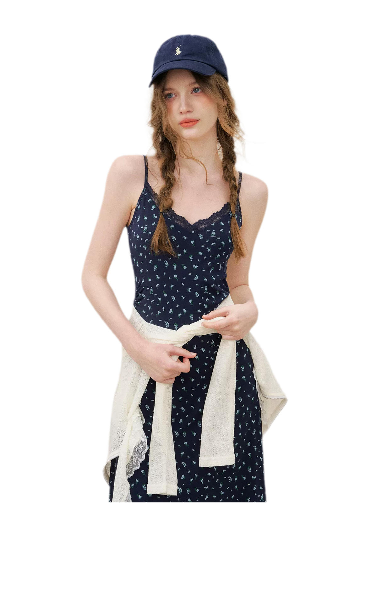Lily of the Valley Lace A-line Dress
