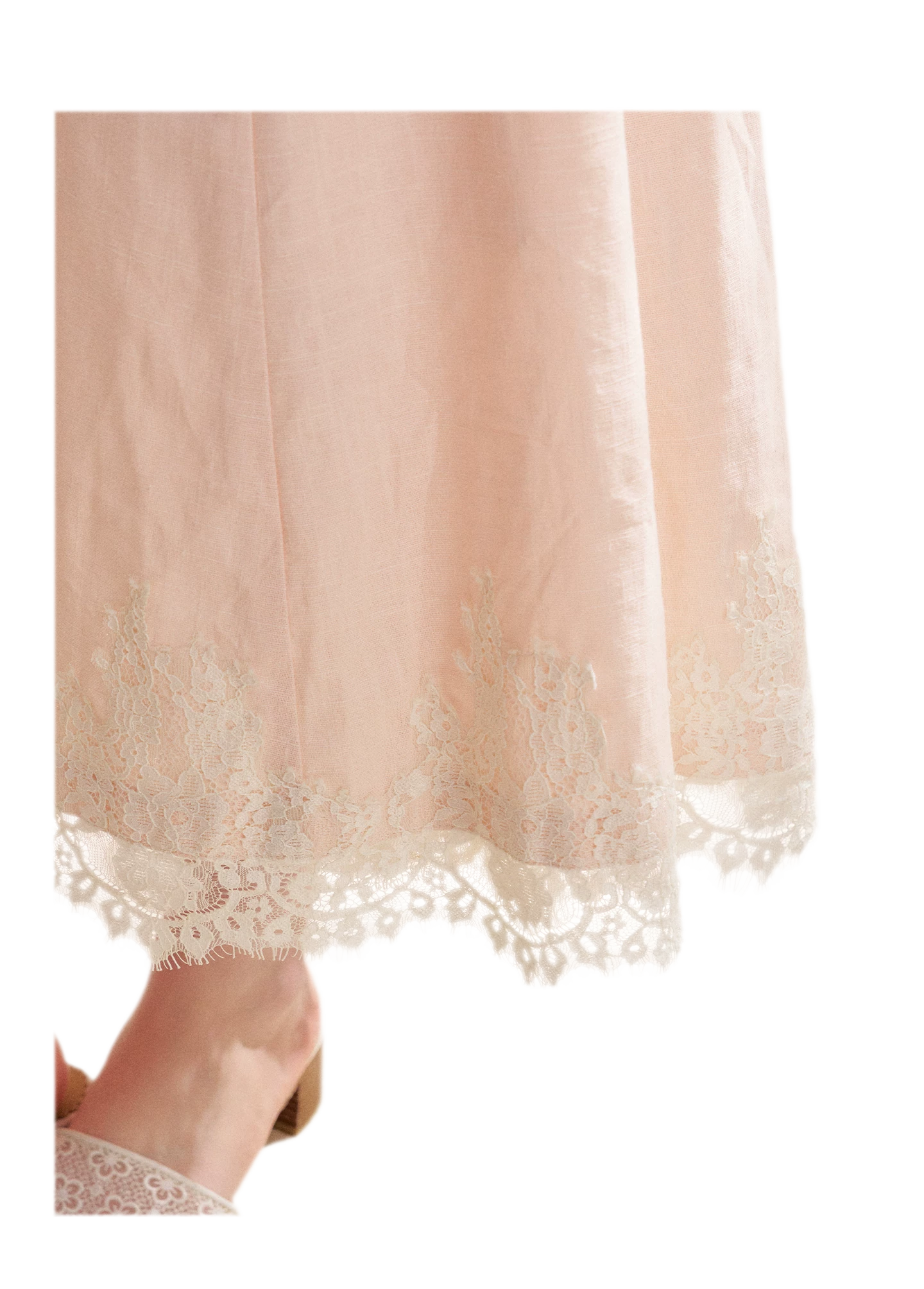 French Lace Long Dress