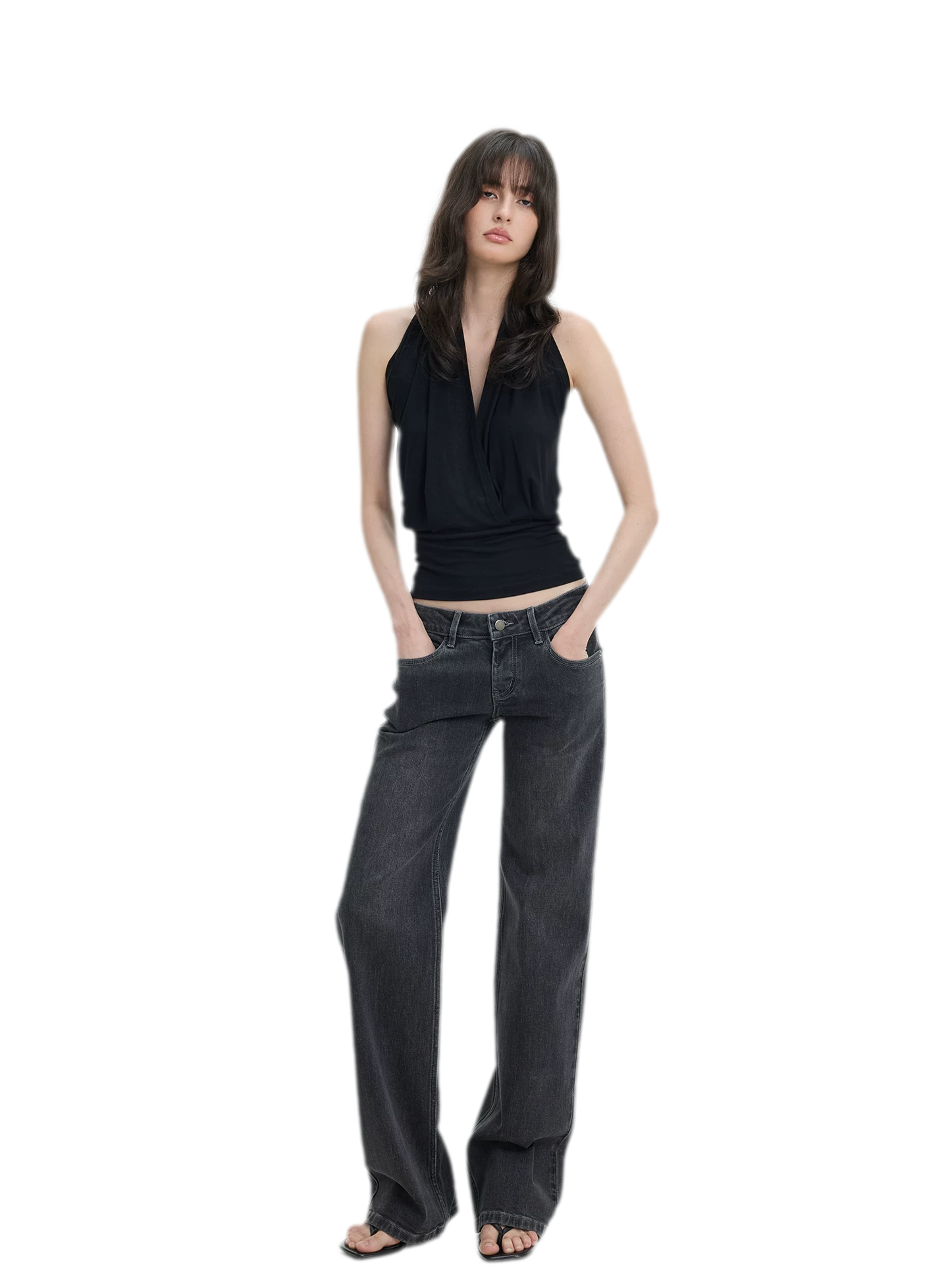 Modal Draped Halter Top