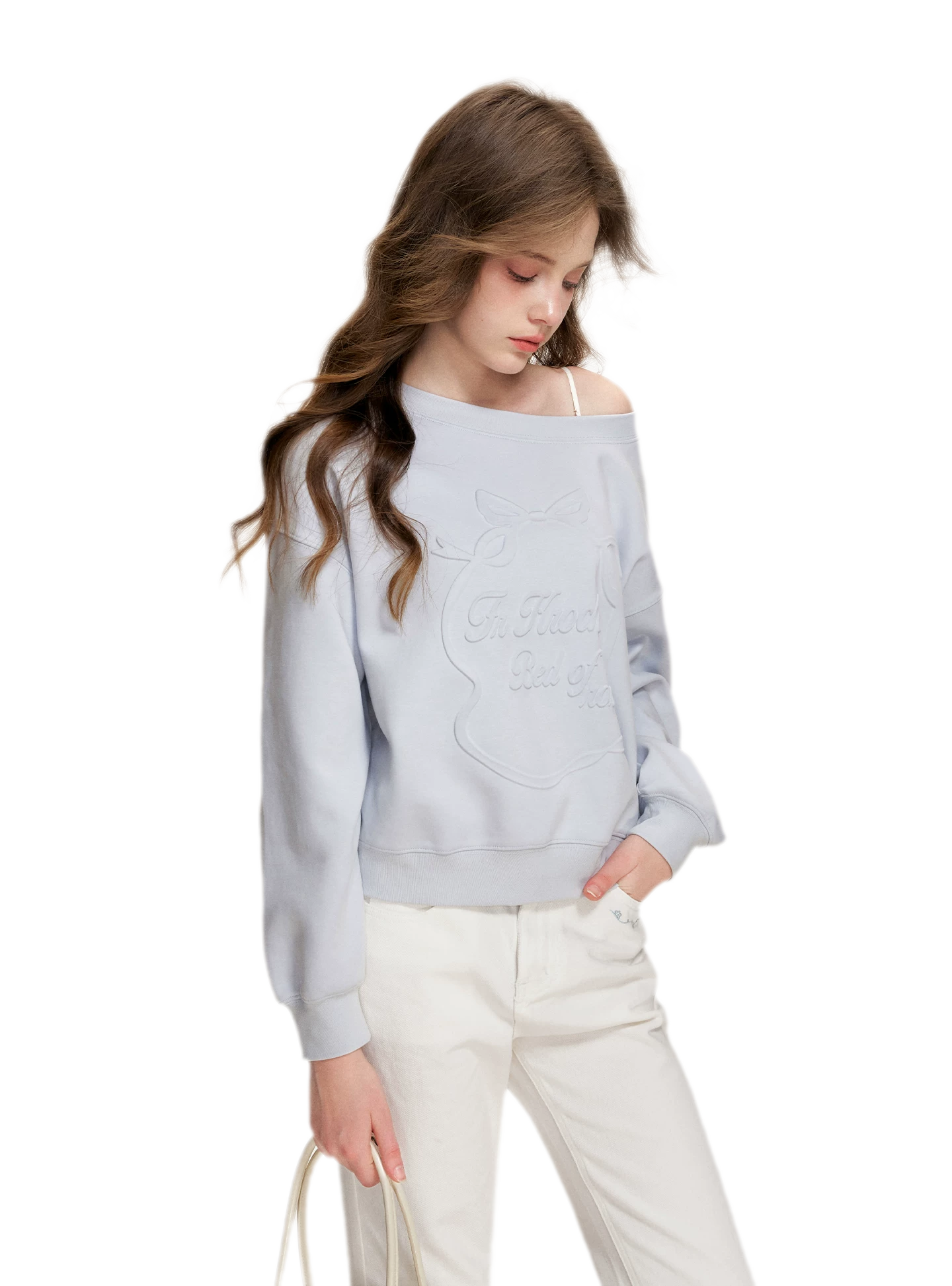 Modal Embossed Sweatshirt