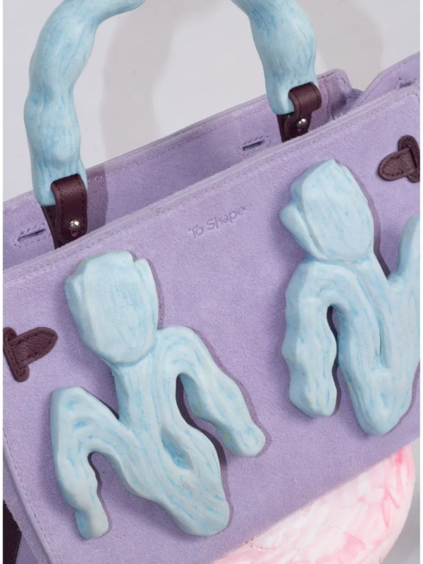 Handcrafted Ceramic Bow Bag