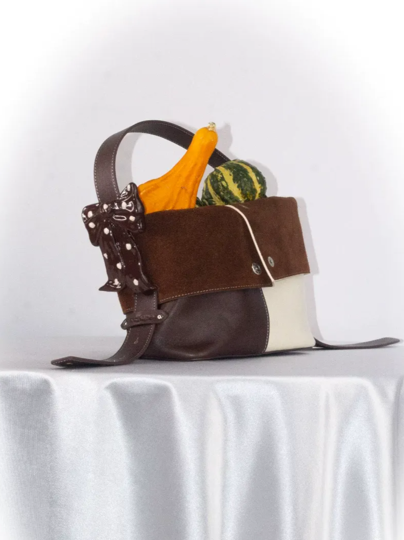 Ceramic Sculptural Transforming Bag