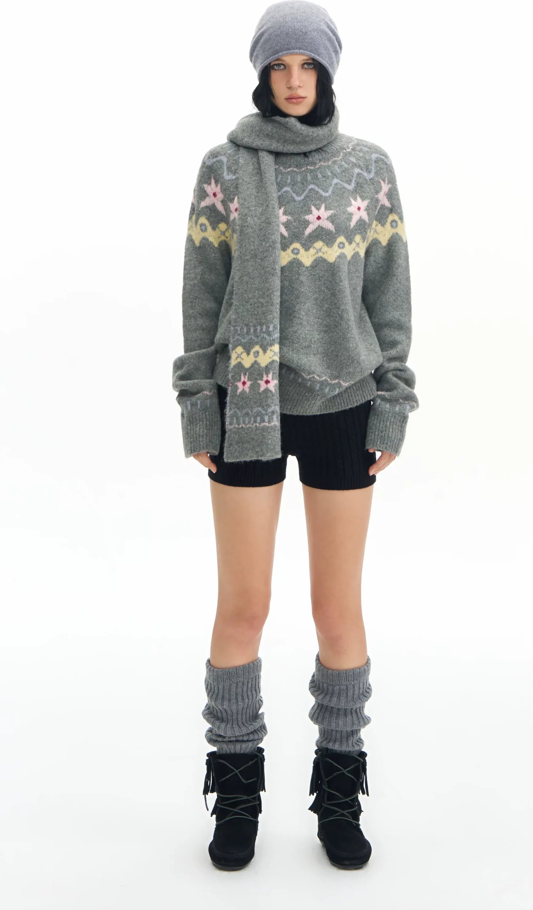 Fair Isle Wool Sweater