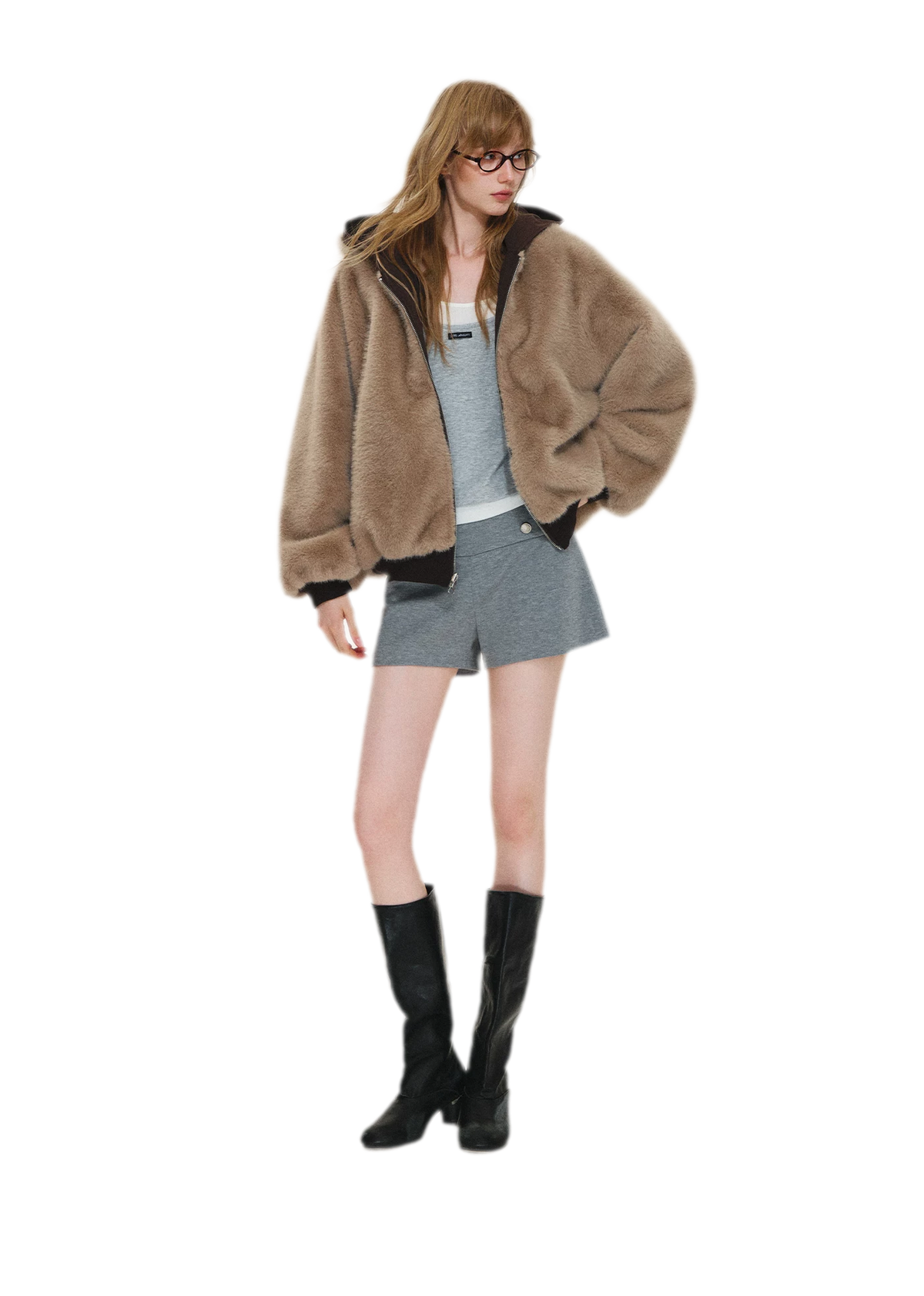 Modal Napoleon Button Shorts