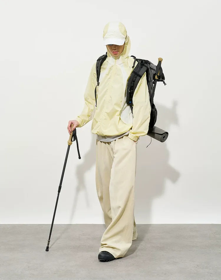 Lightweight Colorblock Hooded Jacket