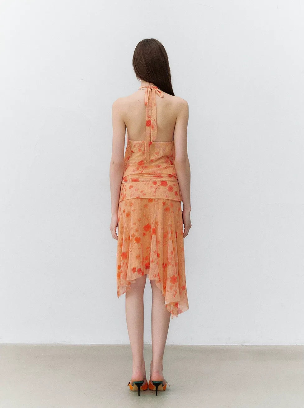 Heart Hunter Vacation Floral Halter Top & Skirt