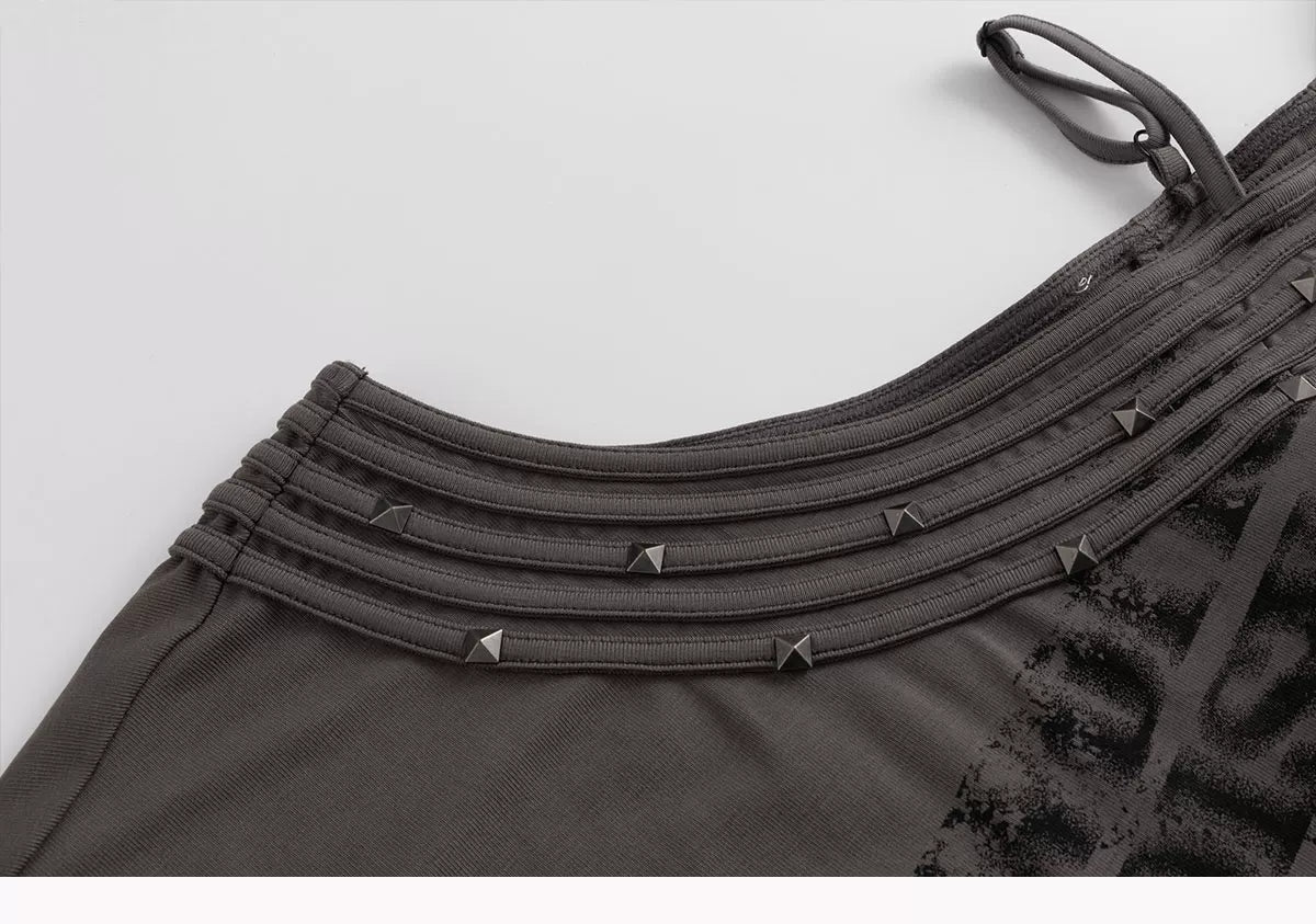 Punk Tencel Studded Tee