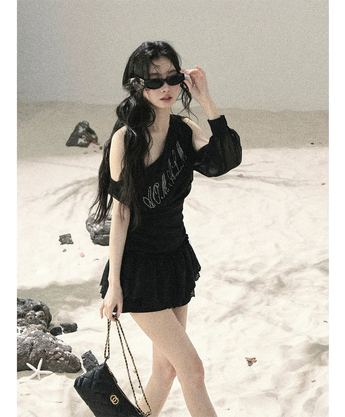 Starlight One-Shoulder Tee