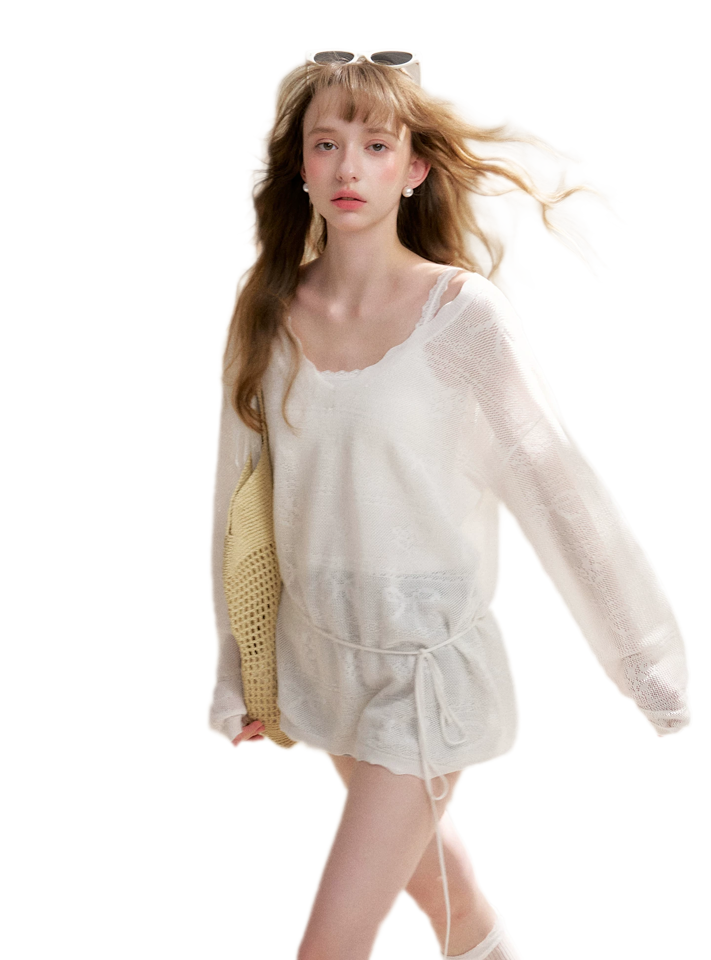 Lyocell Jacquard Cloud Knit