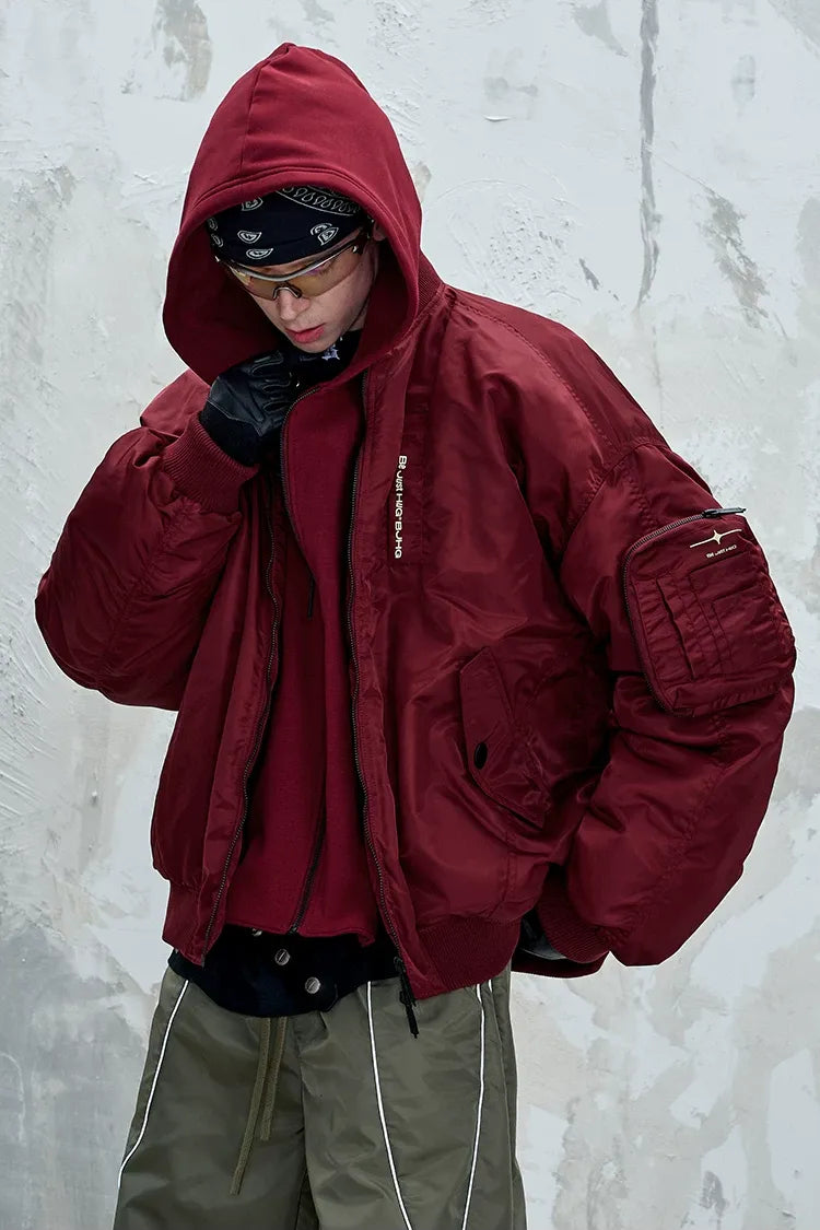 Down-Filled Detachable Puffer Jacket