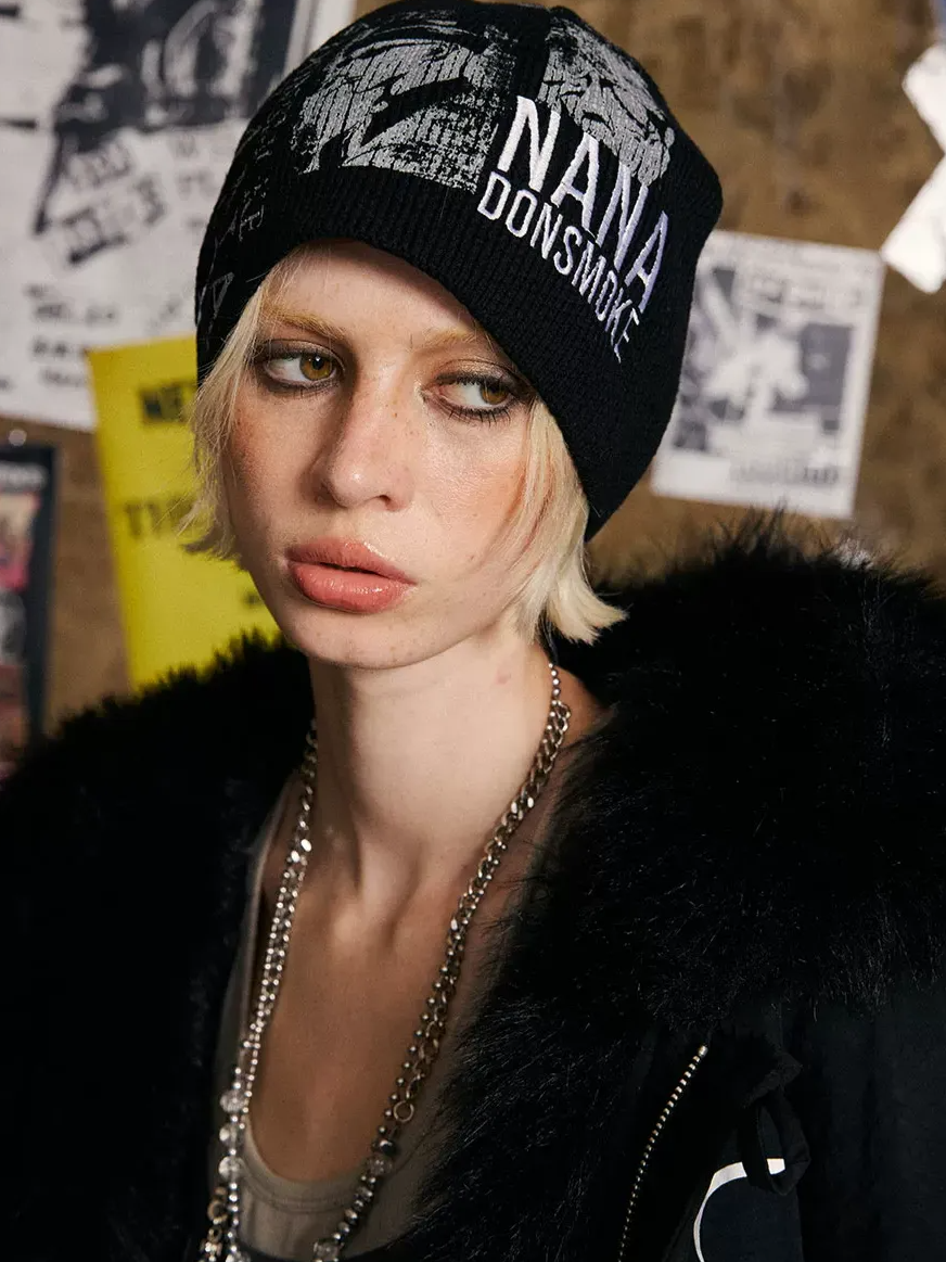 DSM X NANA Graphic Knit Beanie