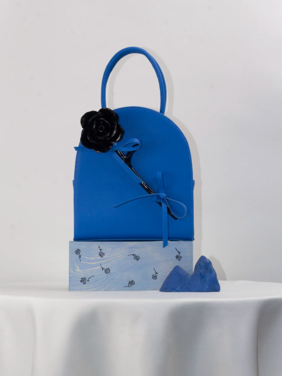 Handcrafted Ceramic Flower Bag