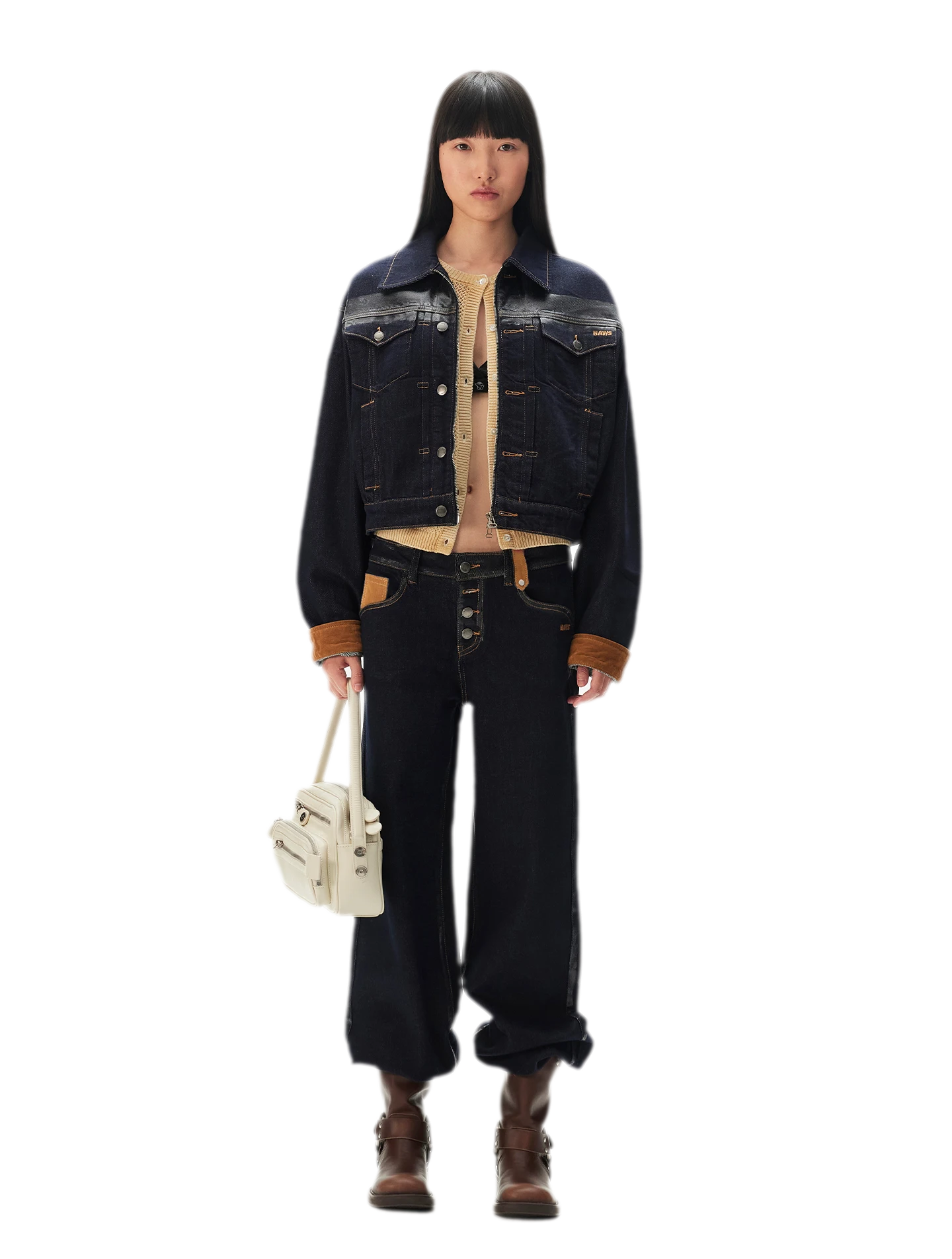 Cotton Openwork Cardigan