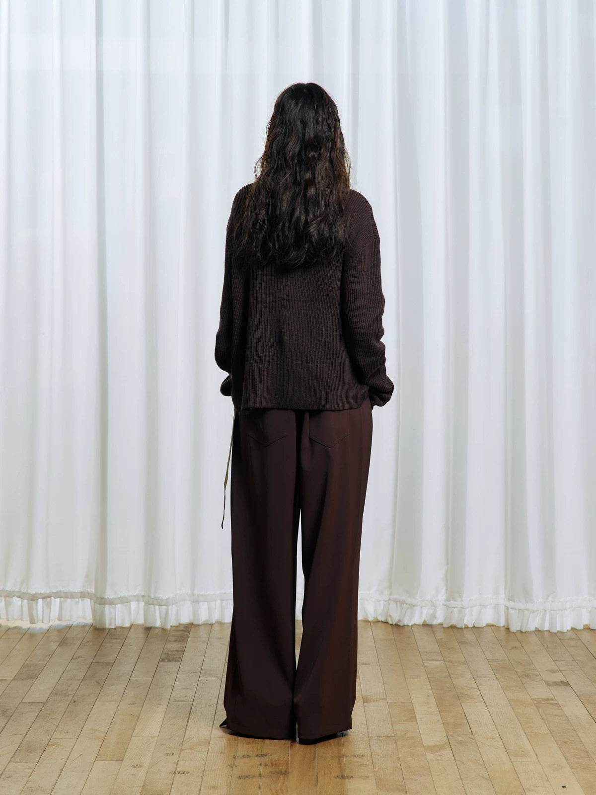 Appliqué Zip-Up Knit Jacket