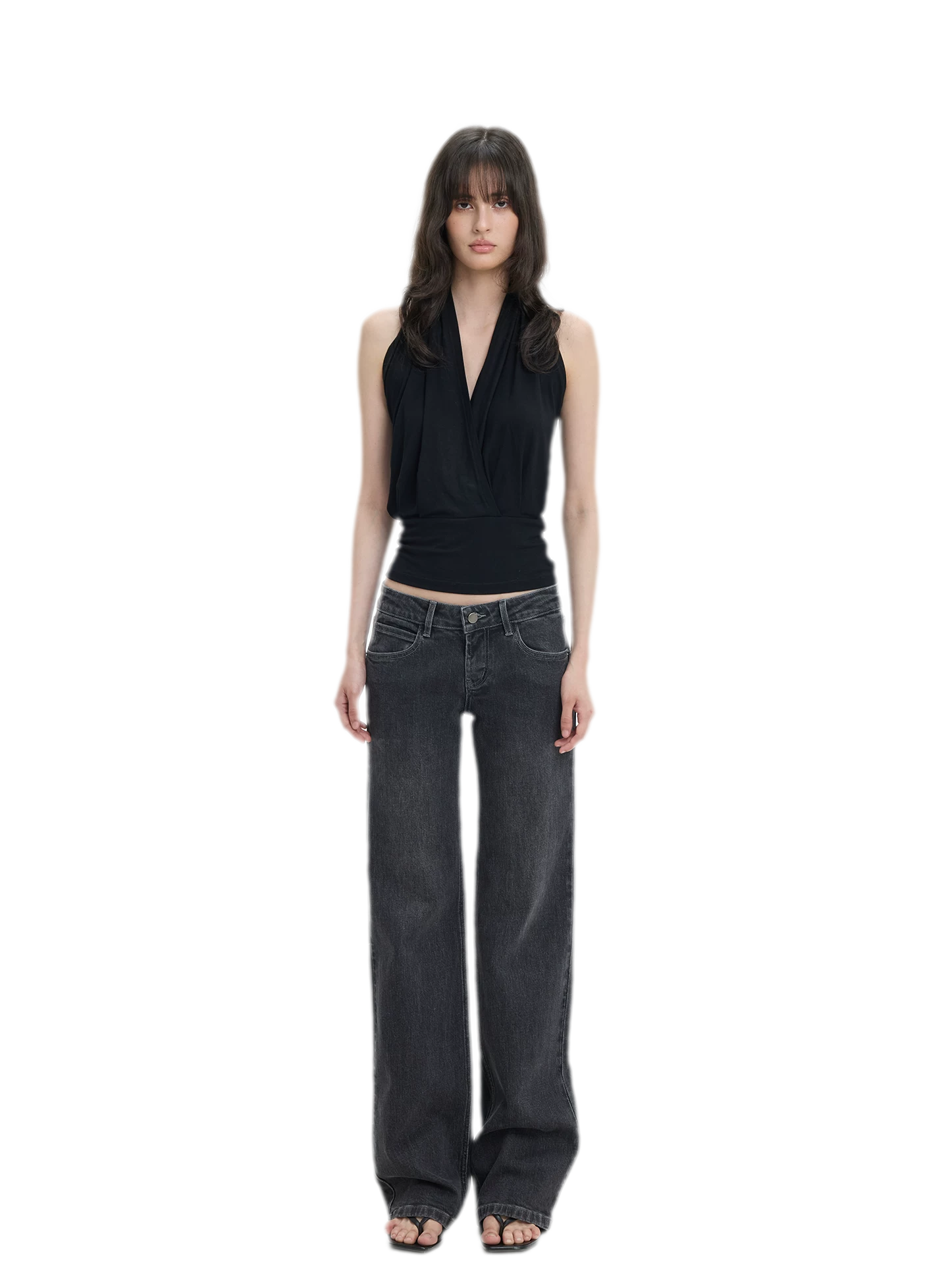 Modal Draped Halter Top