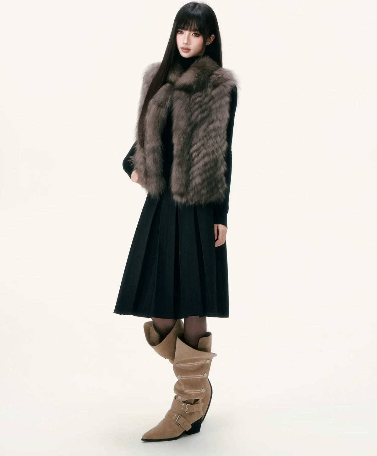 Finnish Fox Fur Vest