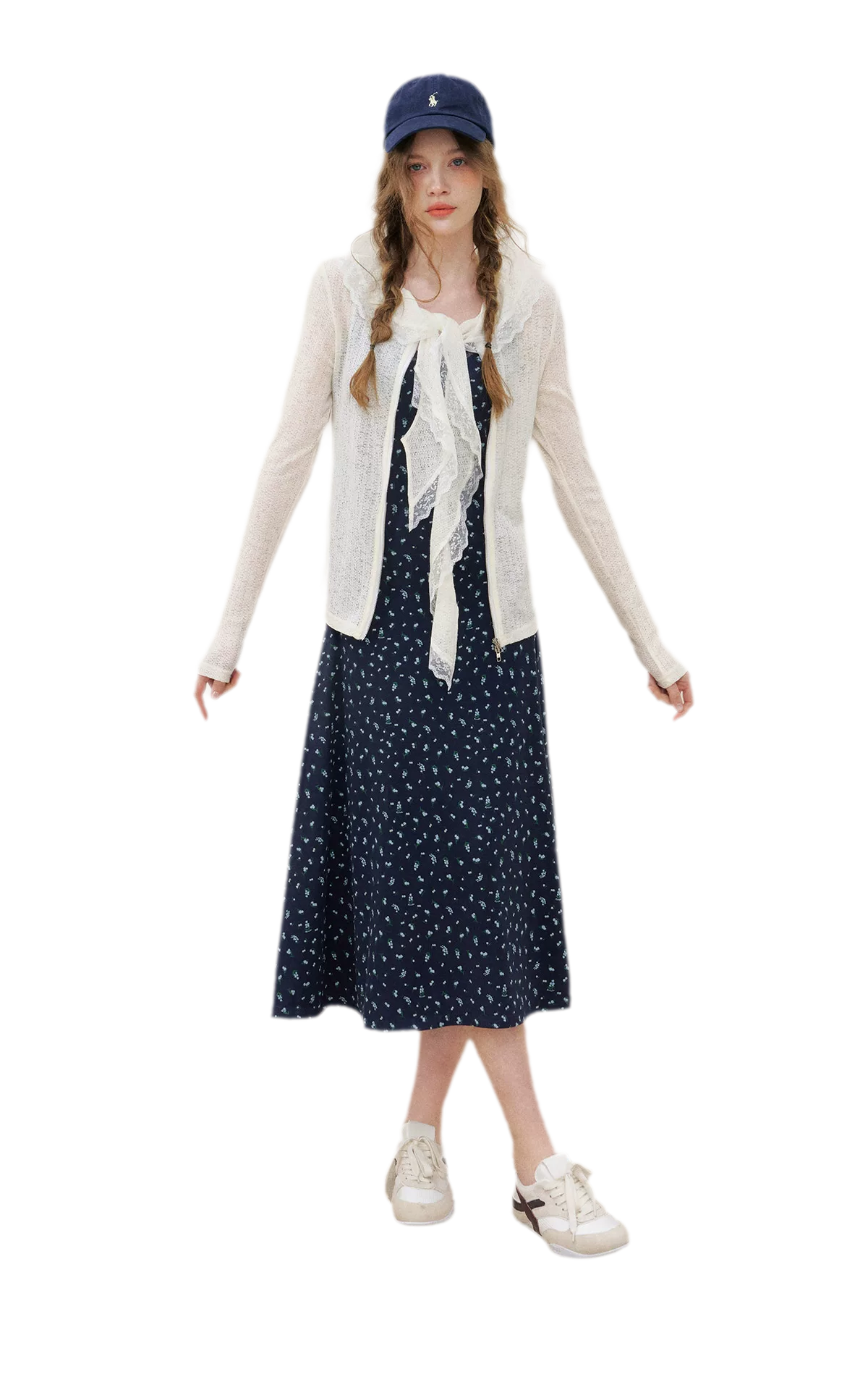 Lily of the Valley Lace A-line Dress
