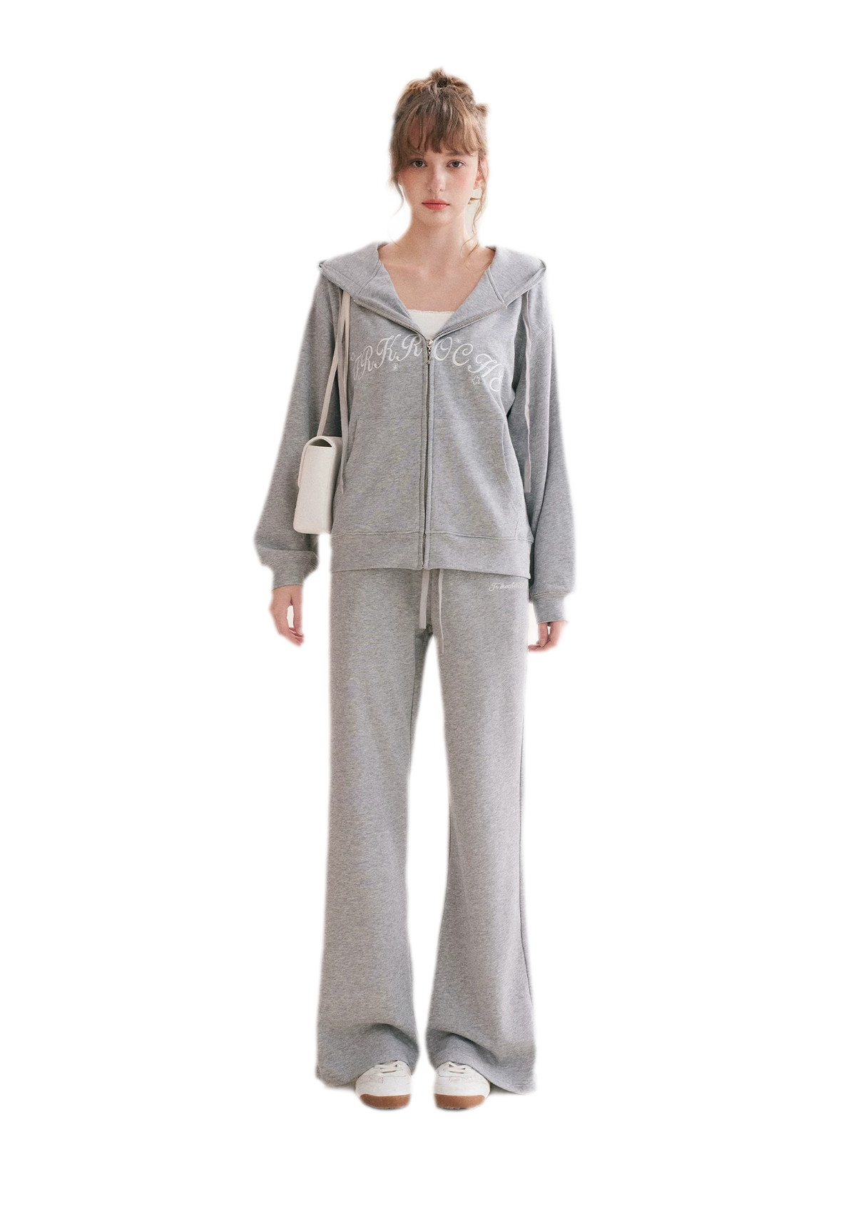 Cotton Hooded Tracksuit Set