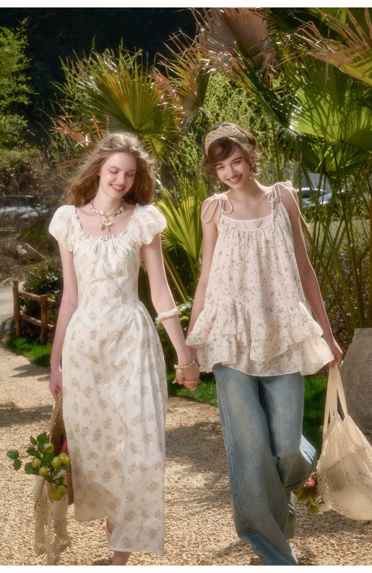 Cream Rose Holiday Rose Dress