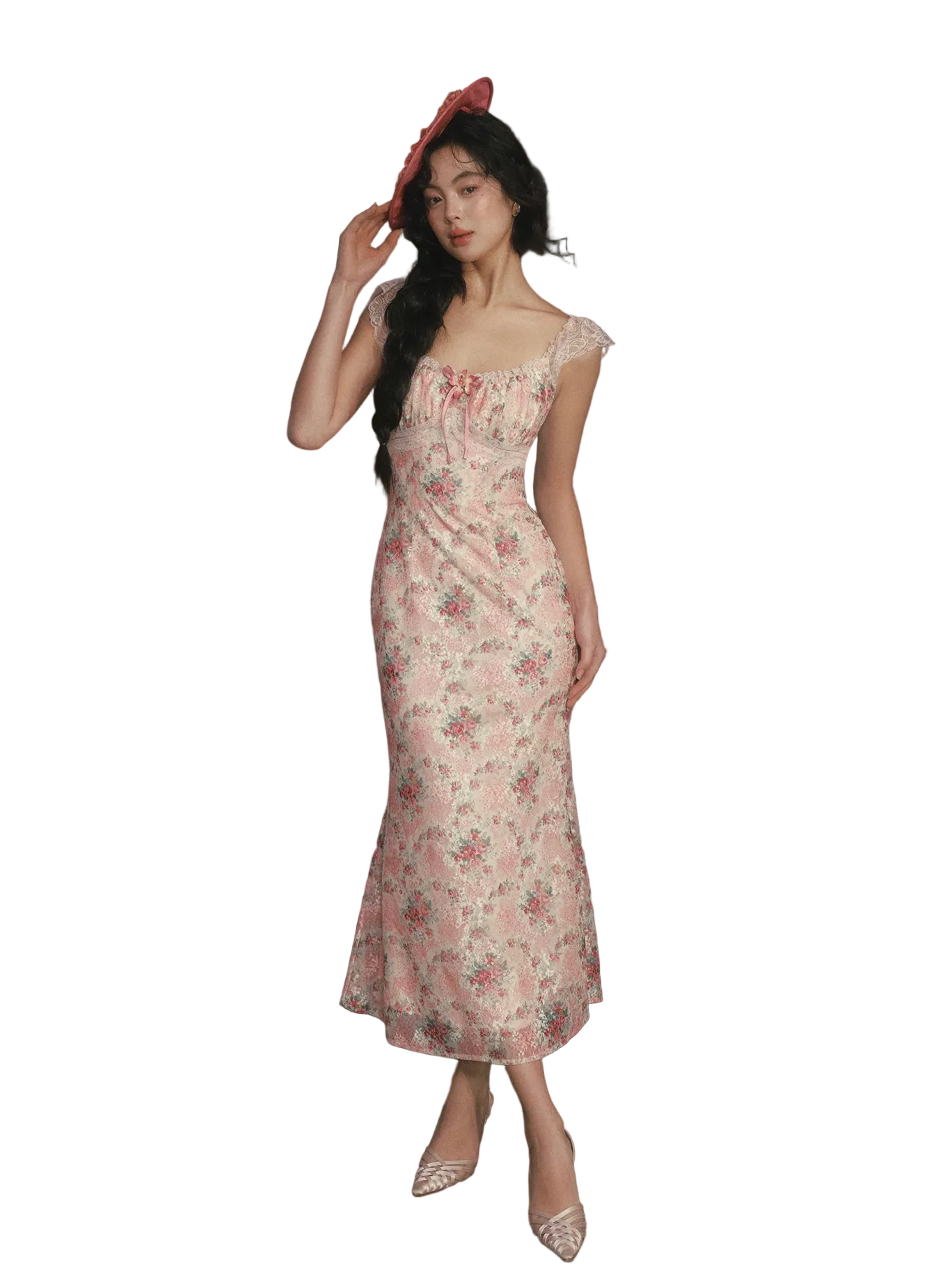 LACEMADE Rose Music Box Dress – CHINASQUAD