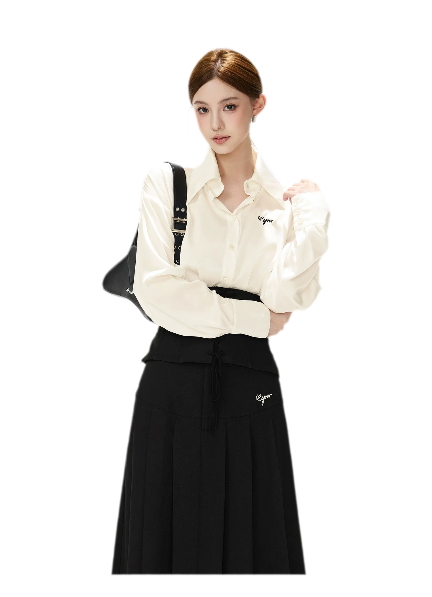 Anti-Wrinkle A-Line Skirt