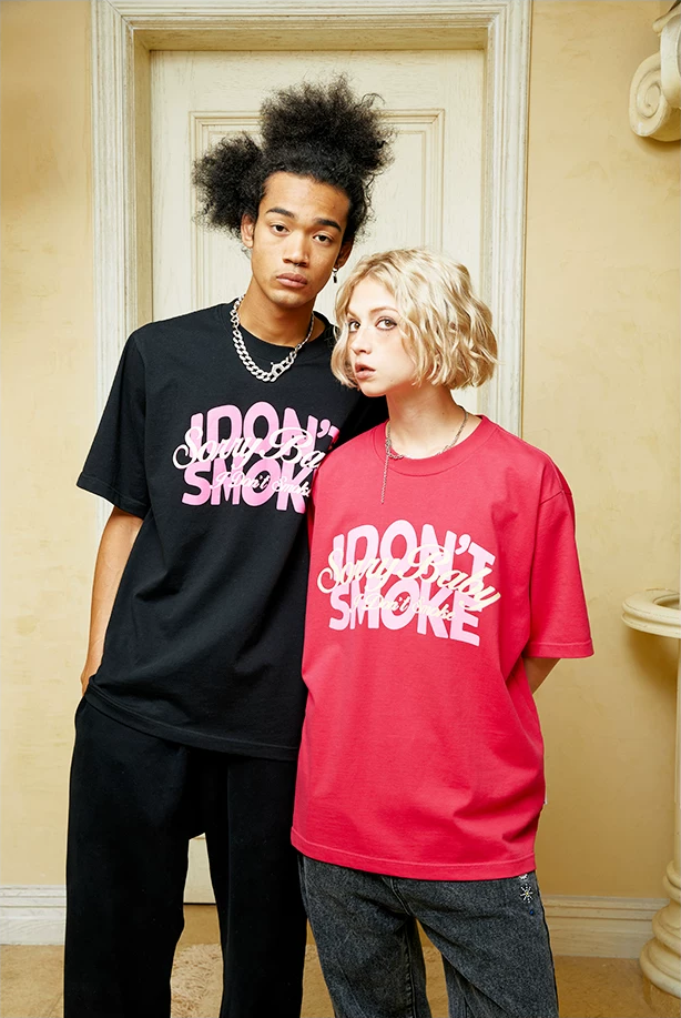 Street Style Logo Loose Fit T-Shirt